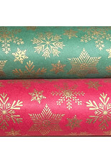 Lokta papier met goudprint