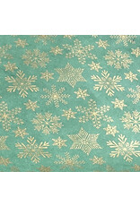Lokta papier met goudprint