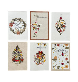 . PN360 Set of 6 cards/envelopes with Christmas design