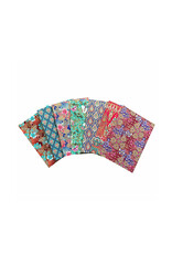 Notebook jacquard stof