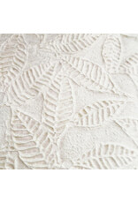 Papier mûrier avec motif de feuilles gaufrées