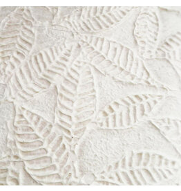 TH852 Mulberrypapier met bladerpatroon in reliëf