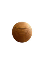 TD504 - Mango wood urn 15x15