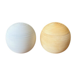TD505 - Urne en bois de manguier 20x20cm