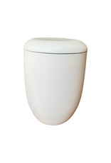 TD525 - Mango wood urn 27x20cm