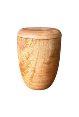 TD525 - Urne en bois de manguier 27x20cm