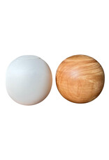 TD520 - Mango wood urn 23x23