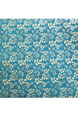 NE887 - Papier lokta avec impression fleurs