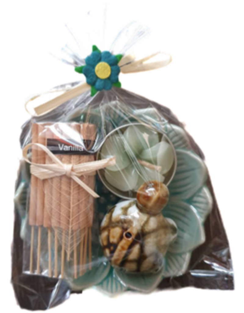 Porzellanschale mit Teelicht -