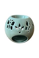 Porcelain oil burner, with scented oil