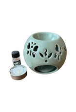 TH160 - Porcelain oil burner, with scented oil