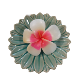 TH154 porcelain dish with tea light