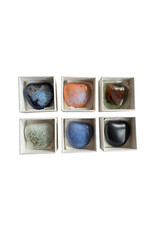 TH047 - Ceramic heart-shaped keepsake stone