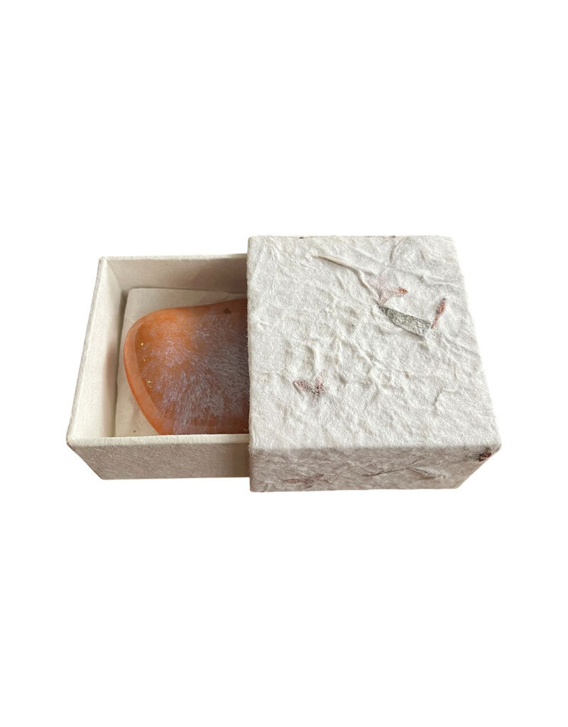 TH047 - Ceramic heart-shaped keepsake stone