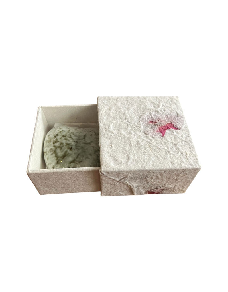 TH047 - Ceramic heart-shaped keepsake stone