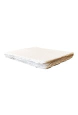 Ensemble de 25 cartes papier de coton avec deckle, 200 grammes