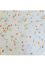 TH893 - Mulberry papier met bloemenmix