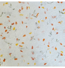 TH893 - Maulbeer-Papier mit Blumenmix