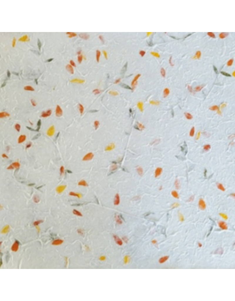 TH893 - Maulbeer-Papier mit Blumenmix