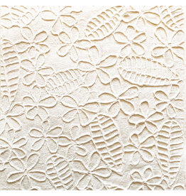 TH952 - Mulberry paper with flowers and leafs
