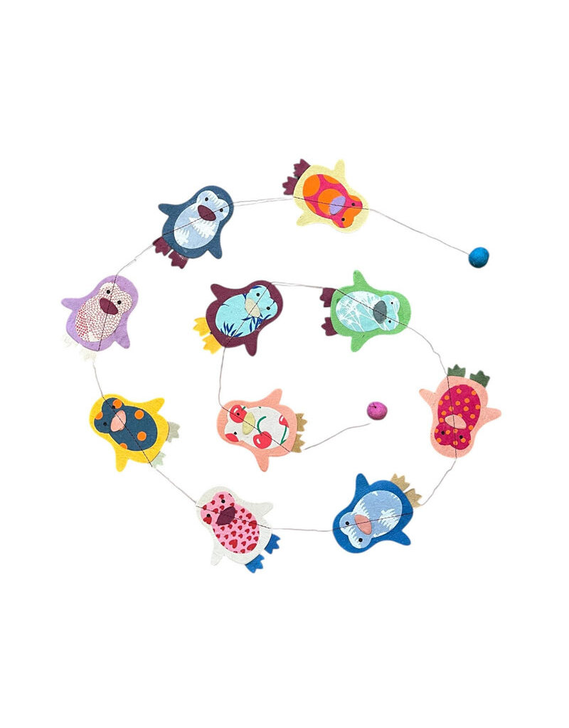 NE515 - Girlande Lokta papier