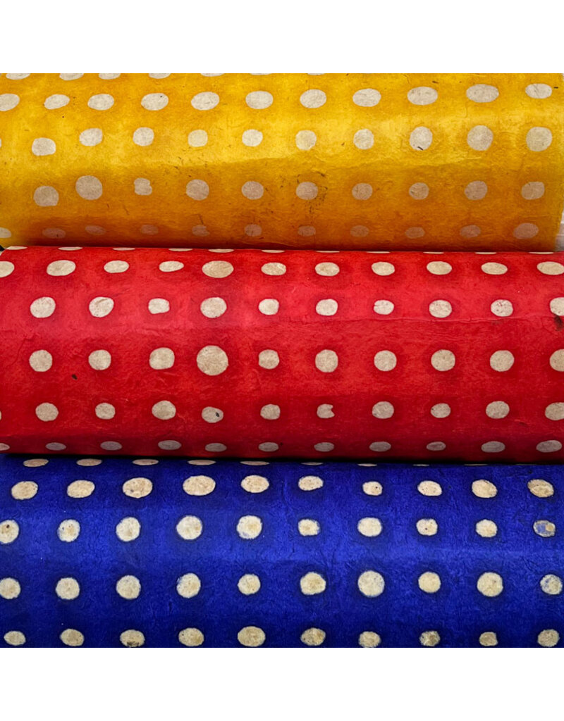 NE865 - Lokta papier met batik