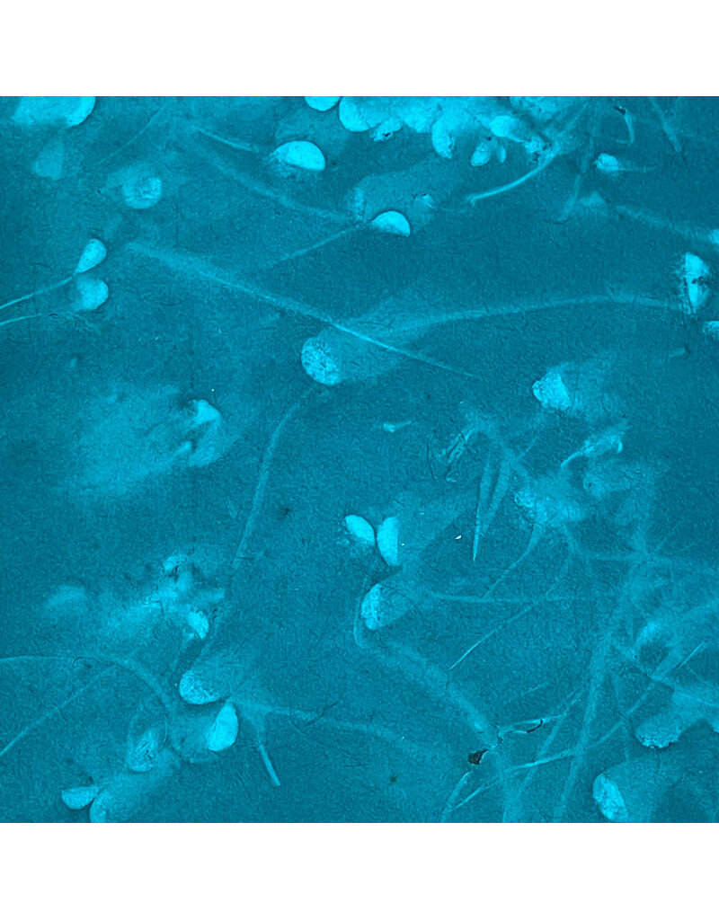 NE203 - Lokta paper with leaf print