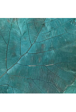 TH845 - Mulberry papier met teak bladeren