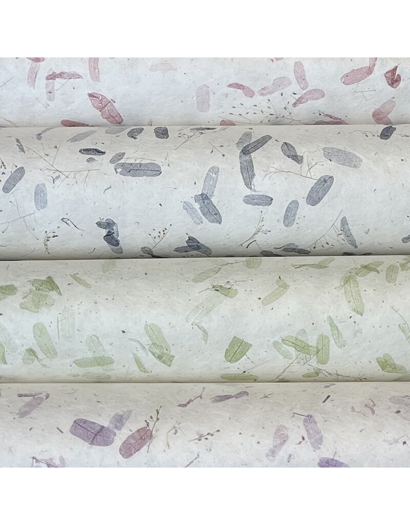 TH866 - Mulberry papier met tamarinde blad