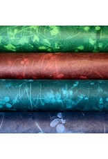 NE203 - Lokta papier met blad print