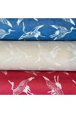 NE765 - Lokta papier met kraanvogels