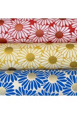 NE819 - Lokta-Papier mit Gänseblümchen