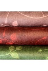 NE886 - Lokta paper with flower print