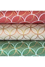 NE889 - Lokta papier met schubben print