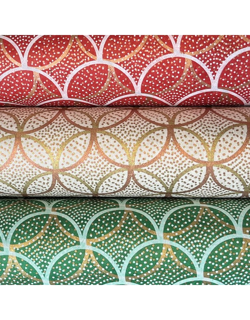 NE889 - Lokta-Papier mit Schuppenmuster