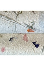 TH715 - Mulberry papier met bloemenmix