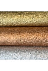 TH850 - Maulbeer-Papier geknittert metallic