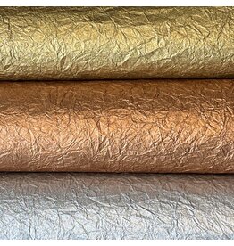 TH850 - Papier de mûrier froissé metallique