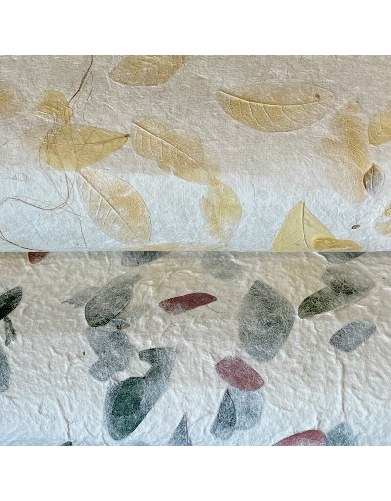 TH917 - Mulberry papier met monkey-leaves