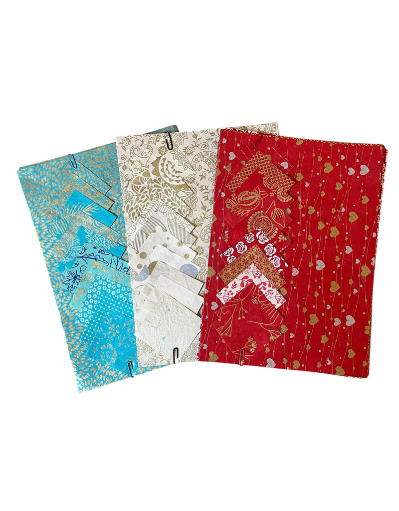 A4d100 - Set van 10 vel lokta papier