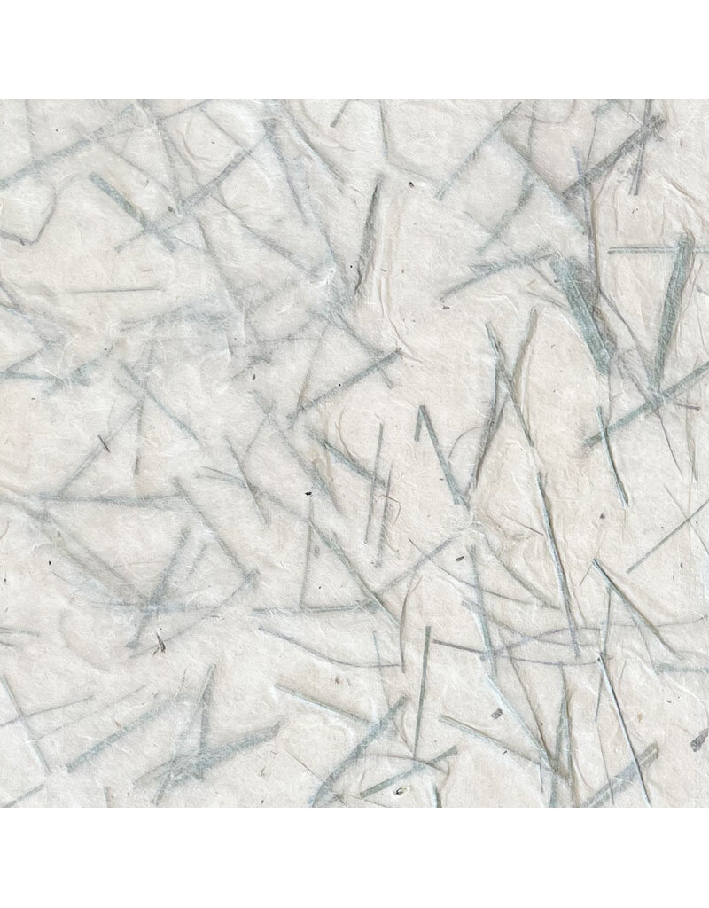 NE764 - Papier Lokta avec fibres d'herbe