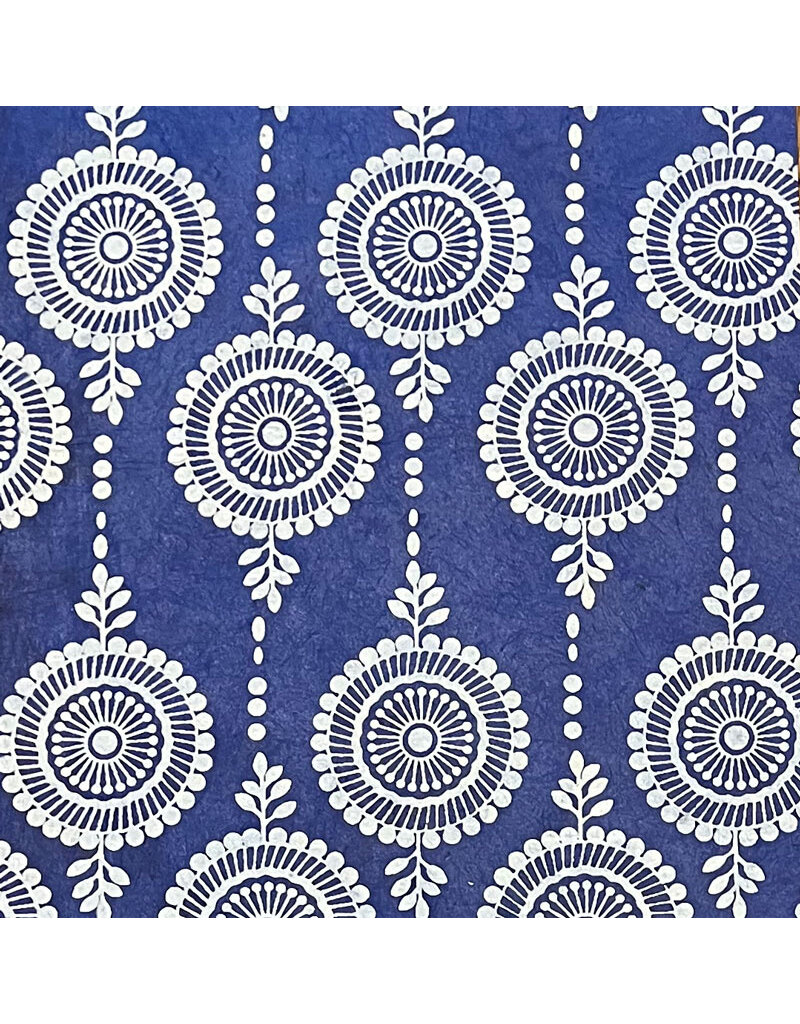 NE846 - Lokta-Papier mit Spirale Aufdruck