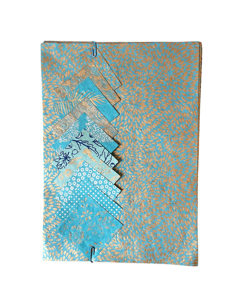 A4d100 - Lot de 10 feuilles de papier lokta