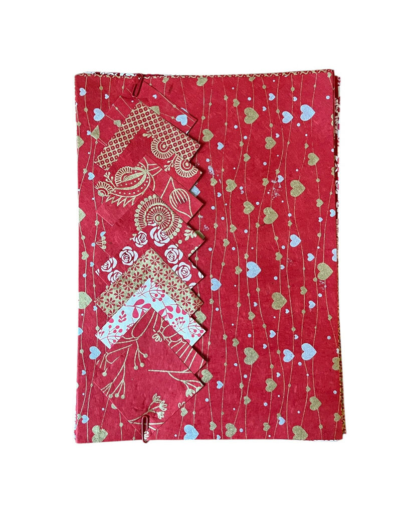 A4d100 - Set mit 10 Blatt Lokta-Papier