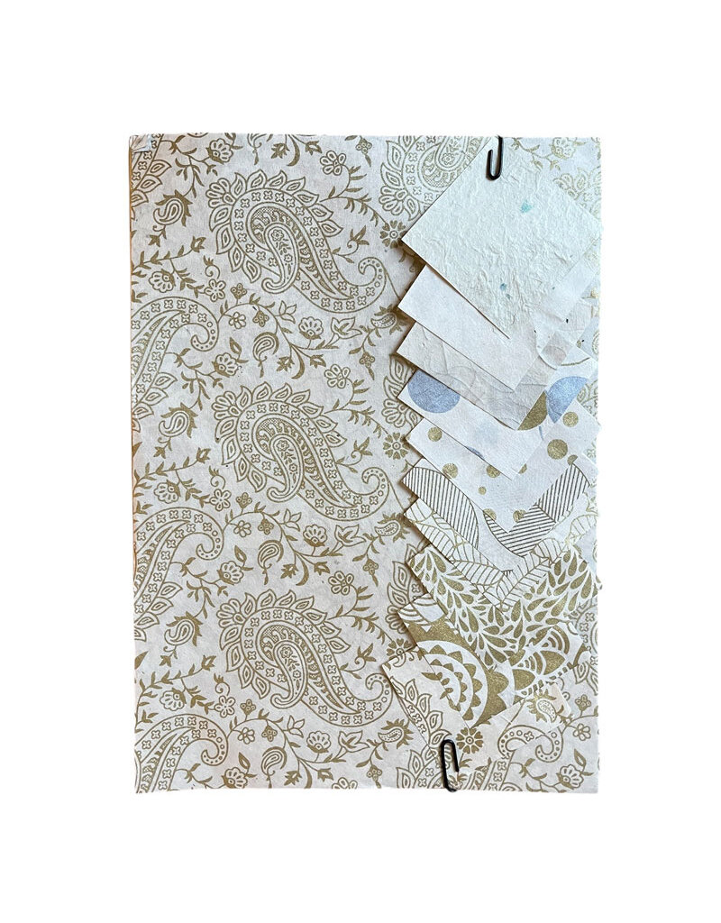 A4d100 - Set of 10 sheets lokta paper