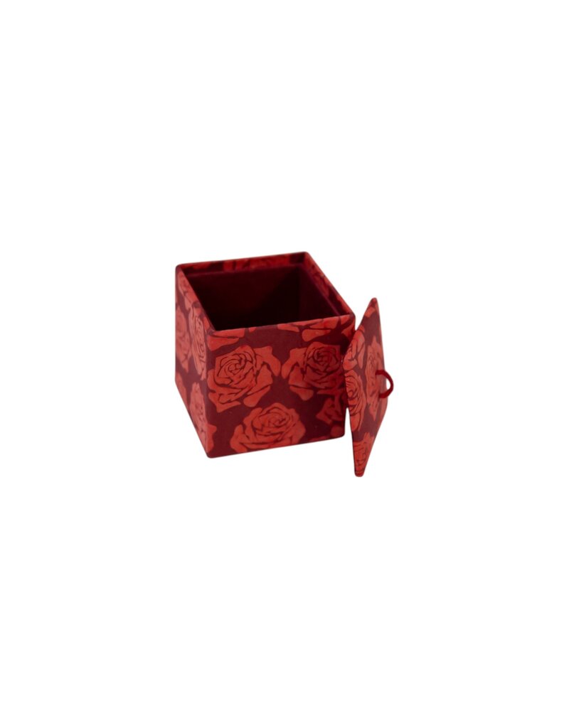 TH431 - Boîte carrée en papier mûrier