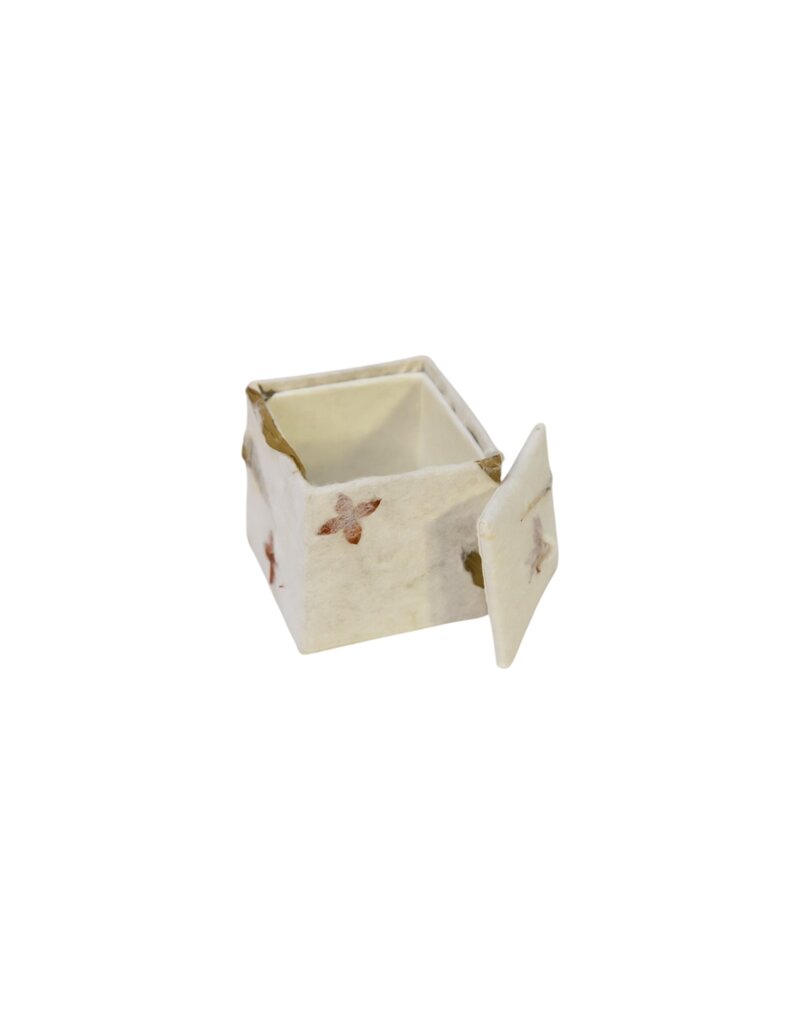 TH431 - Boîte carrée en papier mûrier