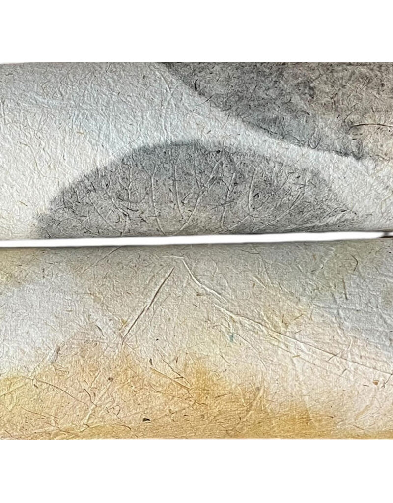 TH865 - Mulberry corn paper with teak leaf