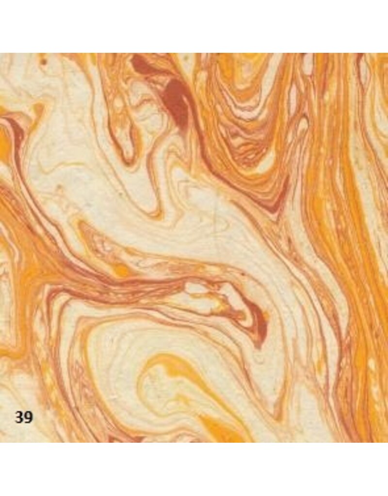 NE222 - Lokta papier met marmerprint