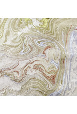 NE222 - Lokta papier met marmerprint
